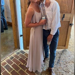 Birdy Grey bridesmaid dress in TAUPE